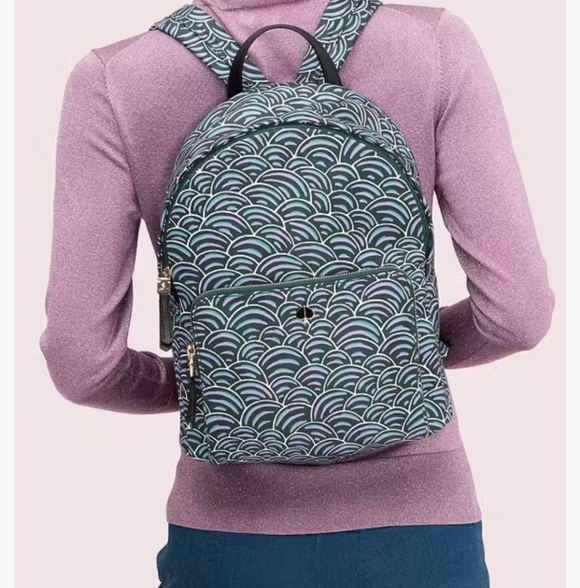 Kate Spade Taylor Party Bubbles Large Backpack main image 14